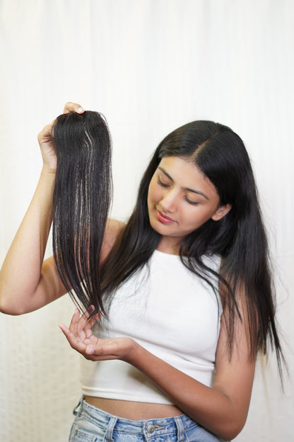 Invisible Side Patches 2 Set Clip-In Hair Extensions - Straight - JOKER WIGS ARTS & CRAFTS