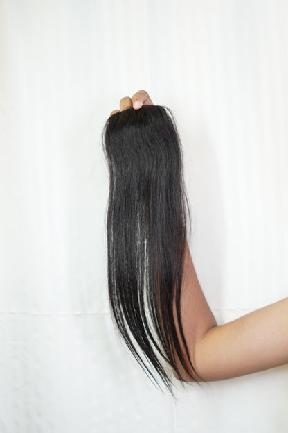 Invisible Side Patches 2 Set Clip-In Hair Extensions - Straight - JOKER WIGS ARTS & CRAFTS