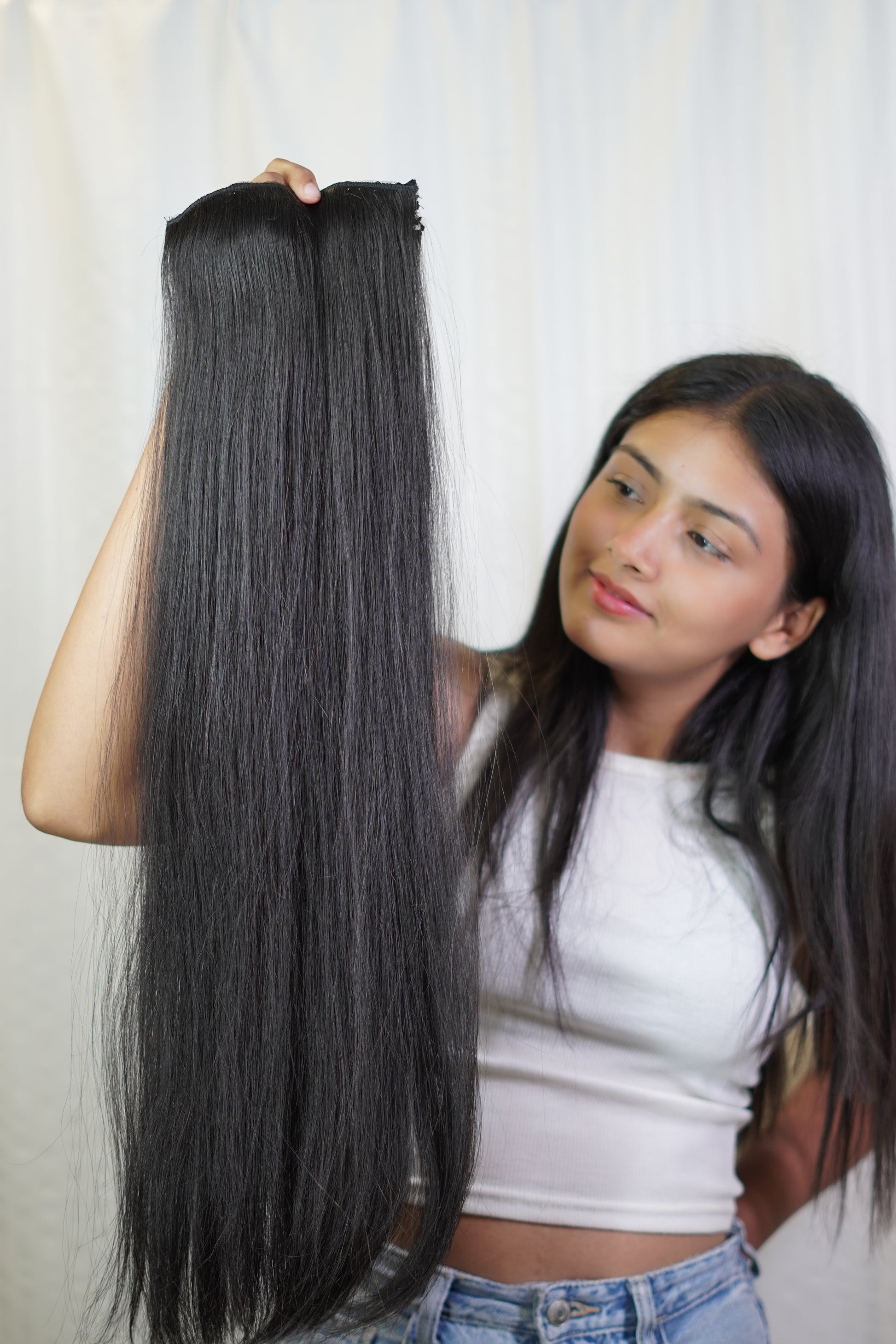 Seamless 1 Set Clip-in Volumizer - Straight - JOKER WIGS ARTS & CRAFTS